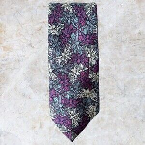 MC Escher Dragonfly Design The Boxelder Company Men's Silk Neck Tie
